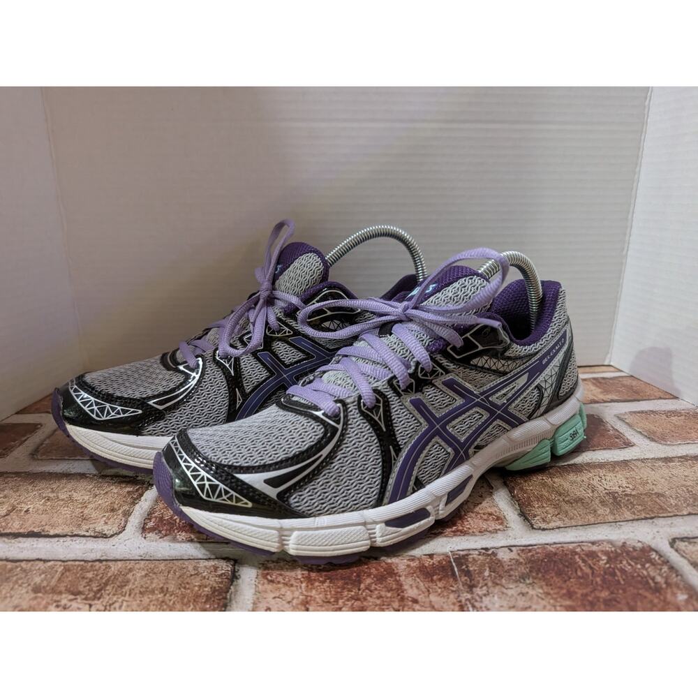 ASICS GEL-Exalte 2 Women's Running Shoes Size 10 US Gray Purple T4B6N Pre-owned - Picture 9 of 9